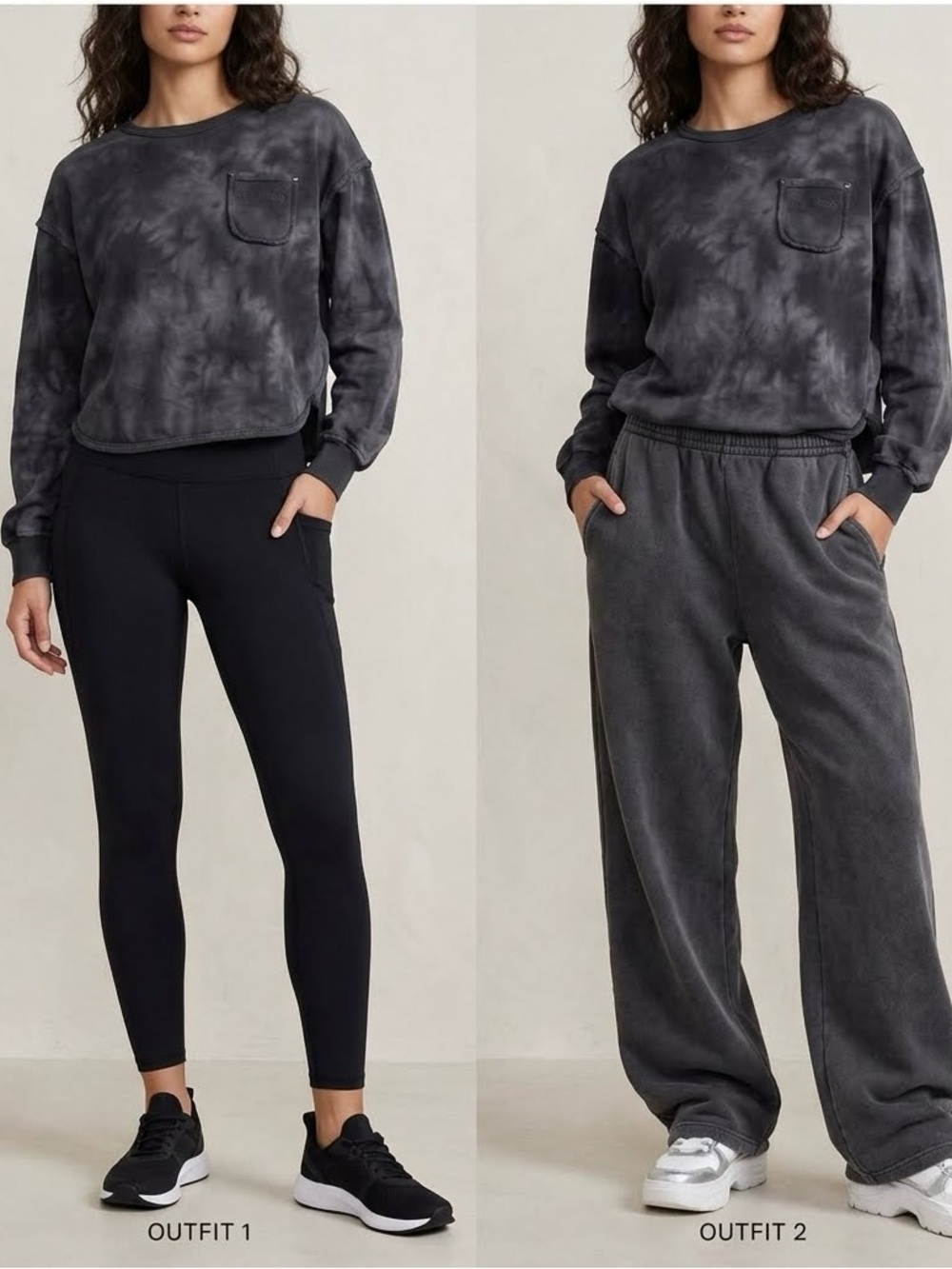 Converse Oversized Vented Fleece Crewneck